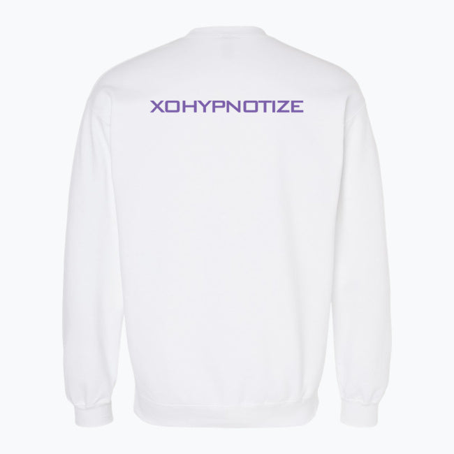 Bluza Love Battery: Low – Logo Fiolet
