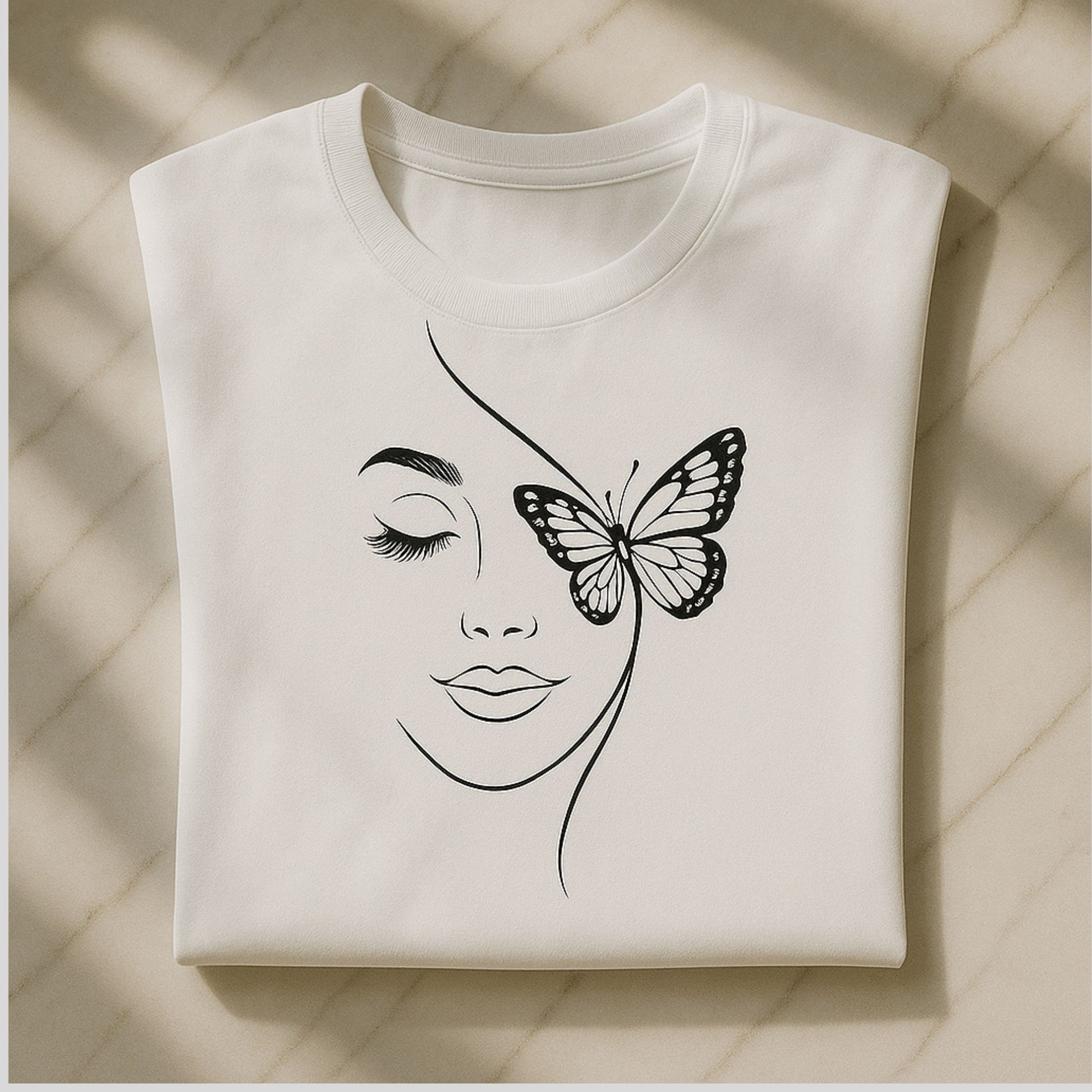 Koszulka Butterfly Mood – Kobieca Lekkość
