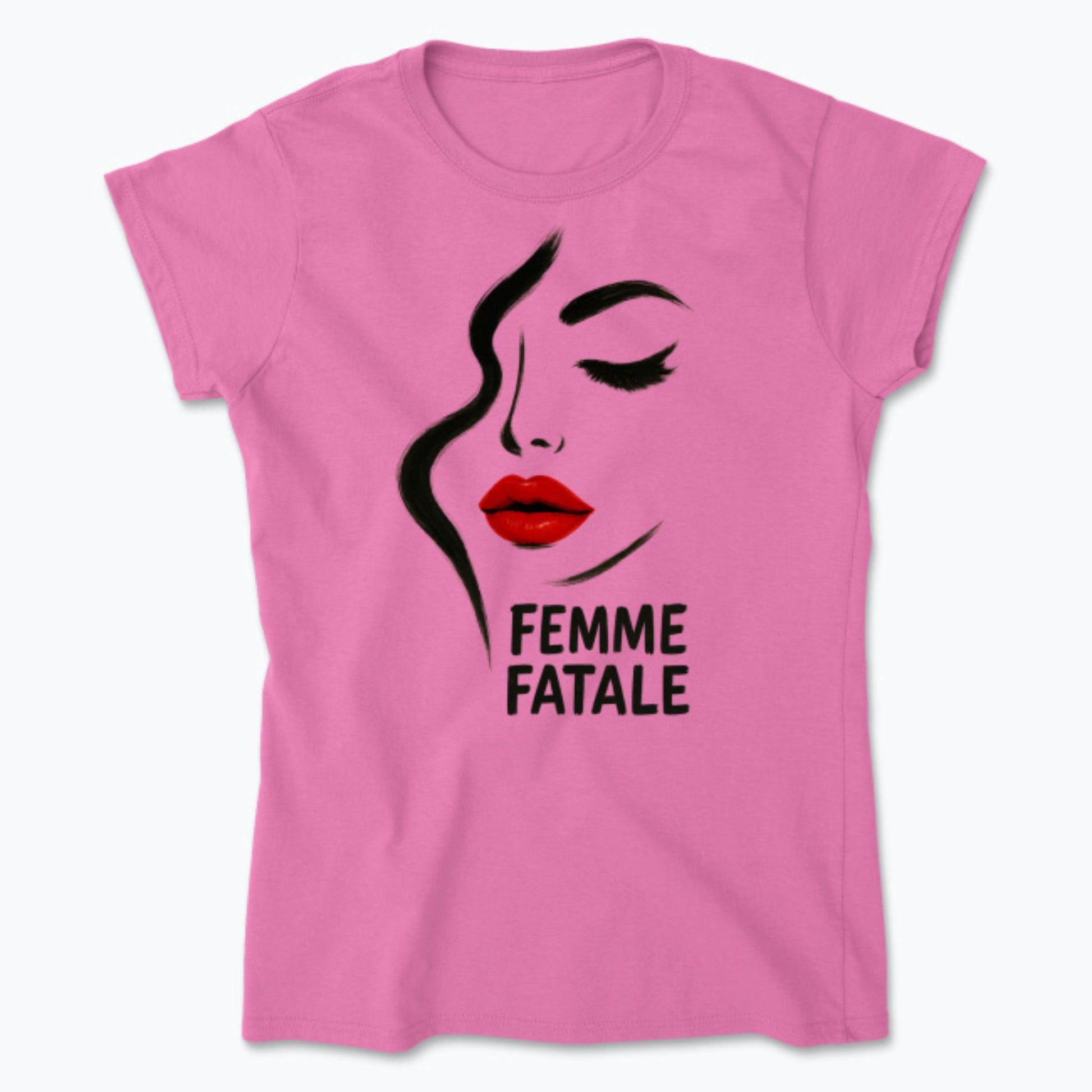 Koszulka Femme Fatale – Czerwień i Charakter
