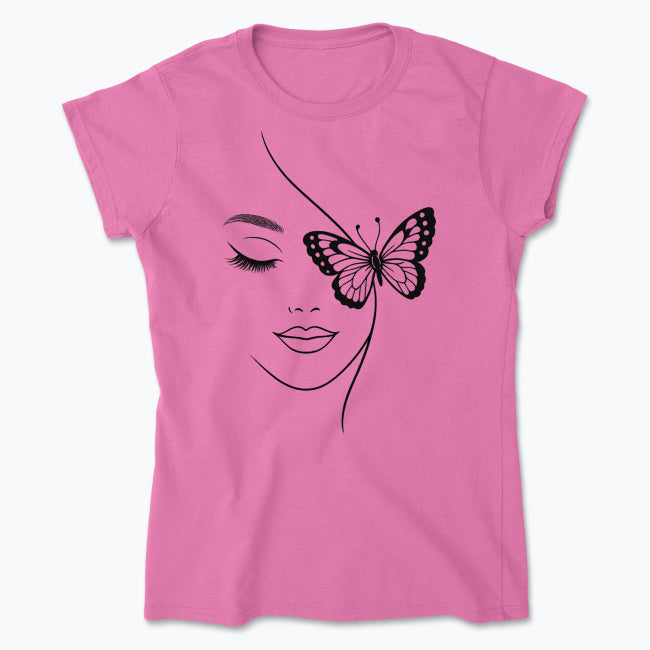Koszulka Butterfly Mood – Kobieca Lekkość