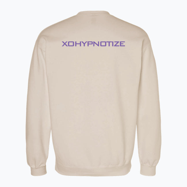 Bluza Love Battery: Low – Logo Fiolet