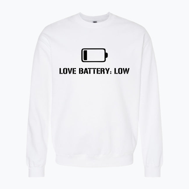 Bluza Love Battery: Low – Logo Czarne
