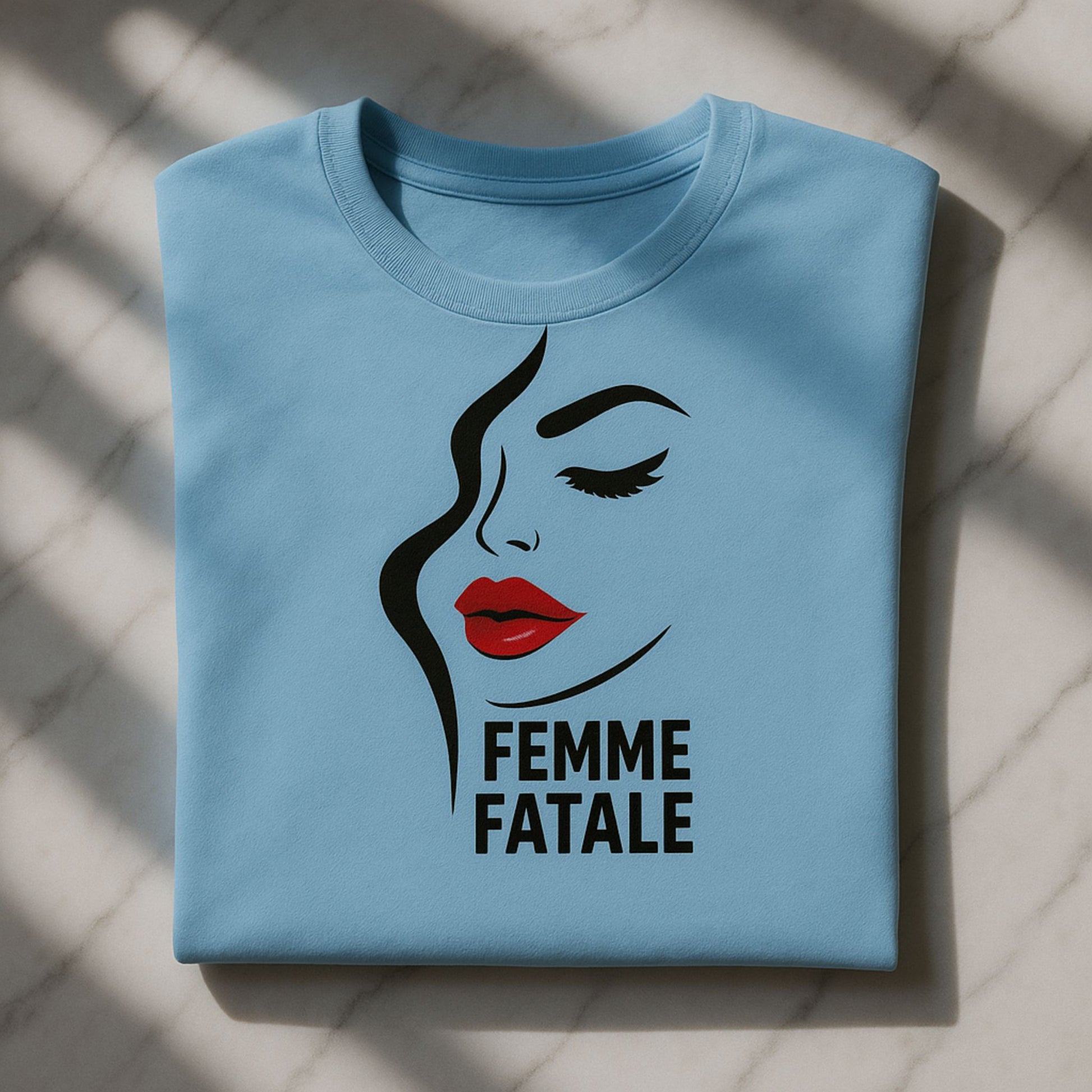 Koszulka Femme Fatale – Czerwień i Charakter