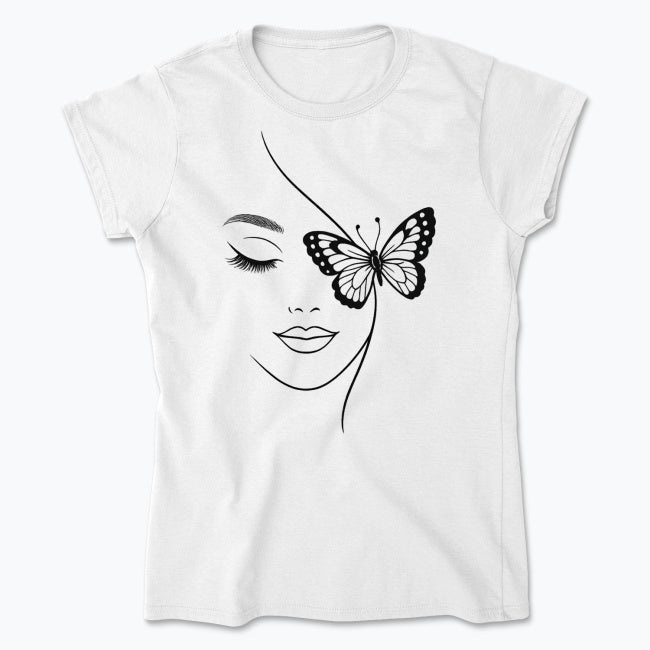 Koszulka Butterfly Mood – Kobieca Lekkość