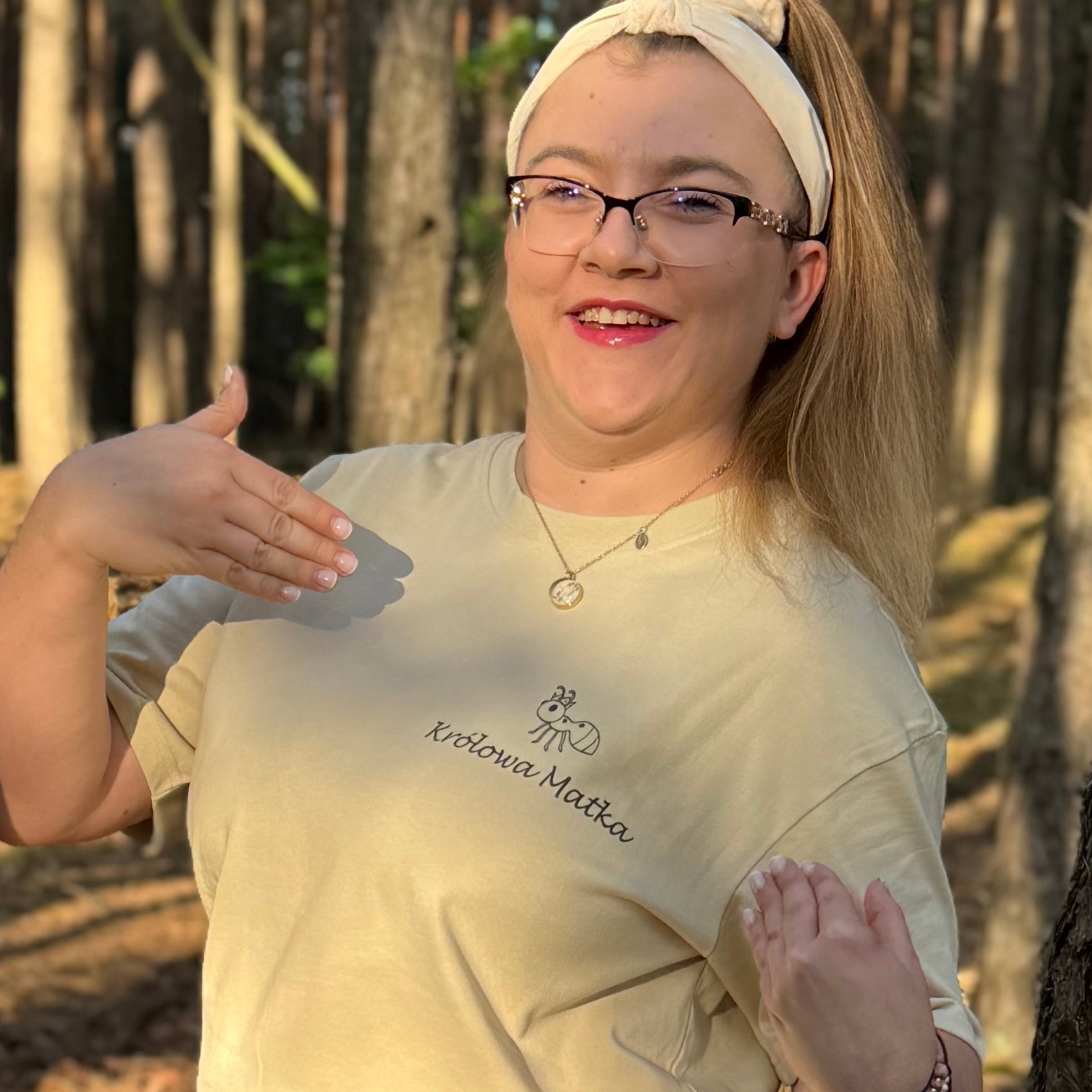 T-Shirt Oversize Królowa Matka