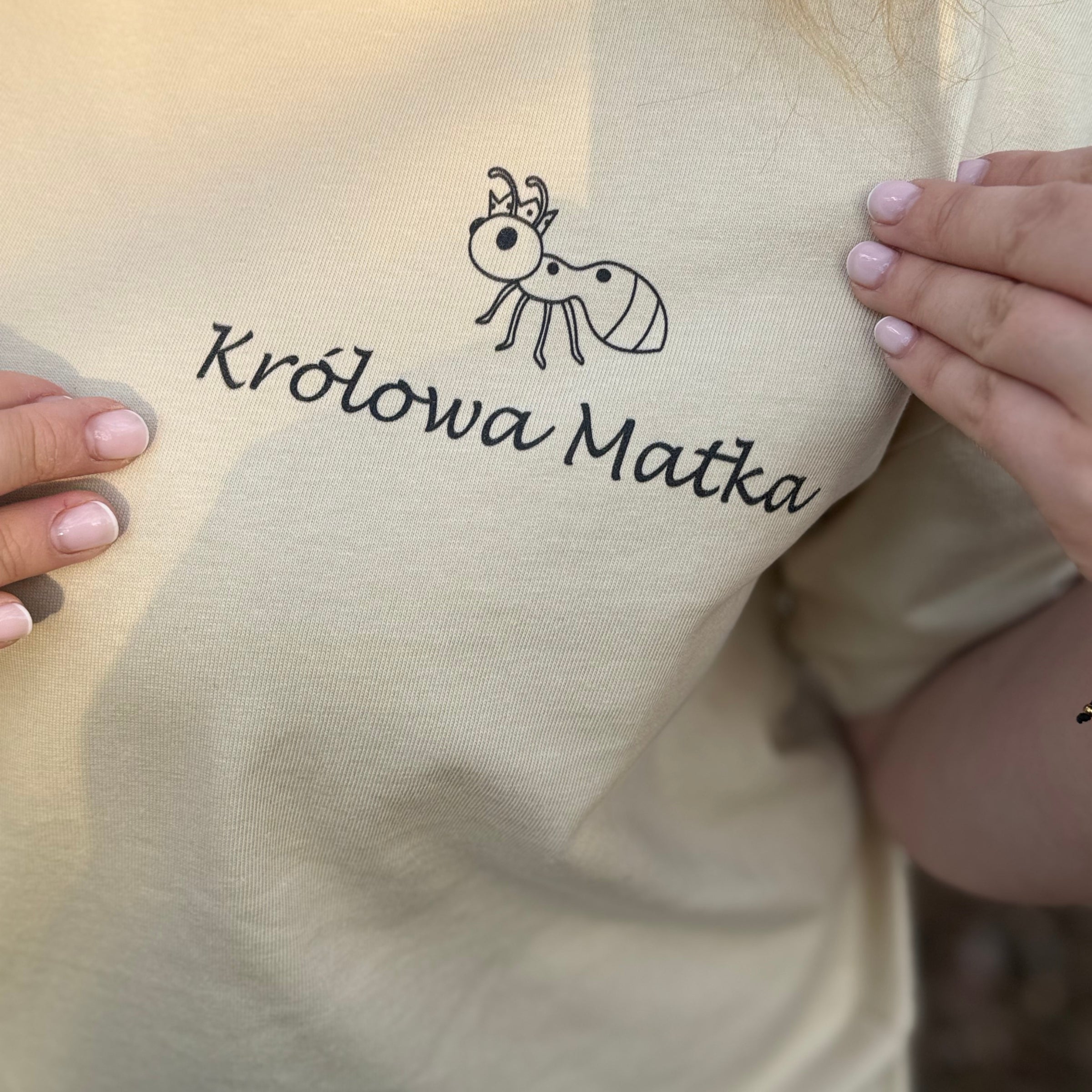 T-Shirt Oversize Królowa Matka
