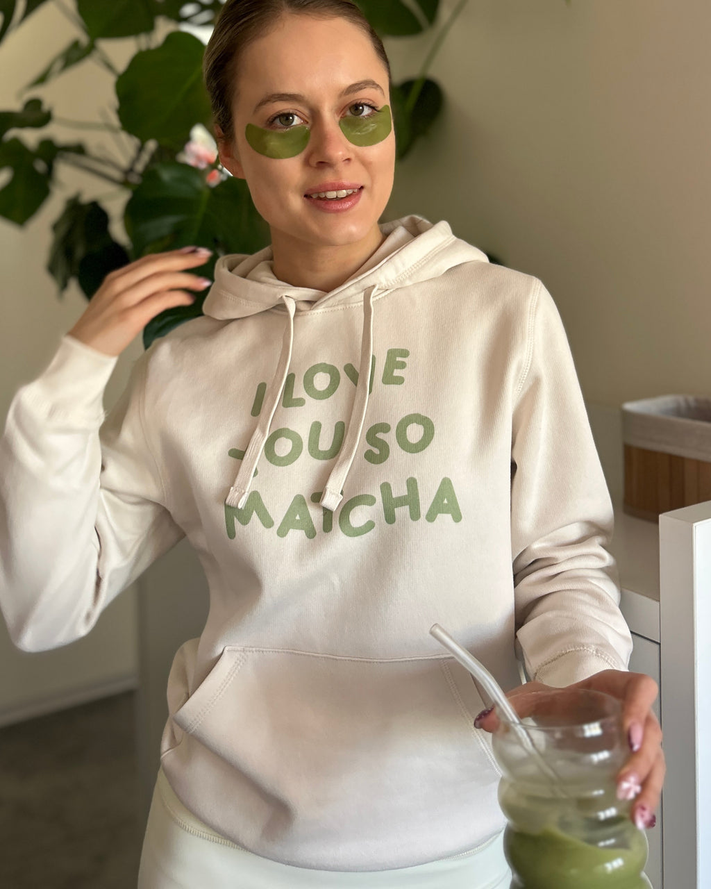 Hoodie I Love You So Matcha💚