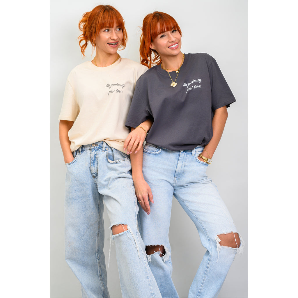 T-Shirt No jealousy, just love