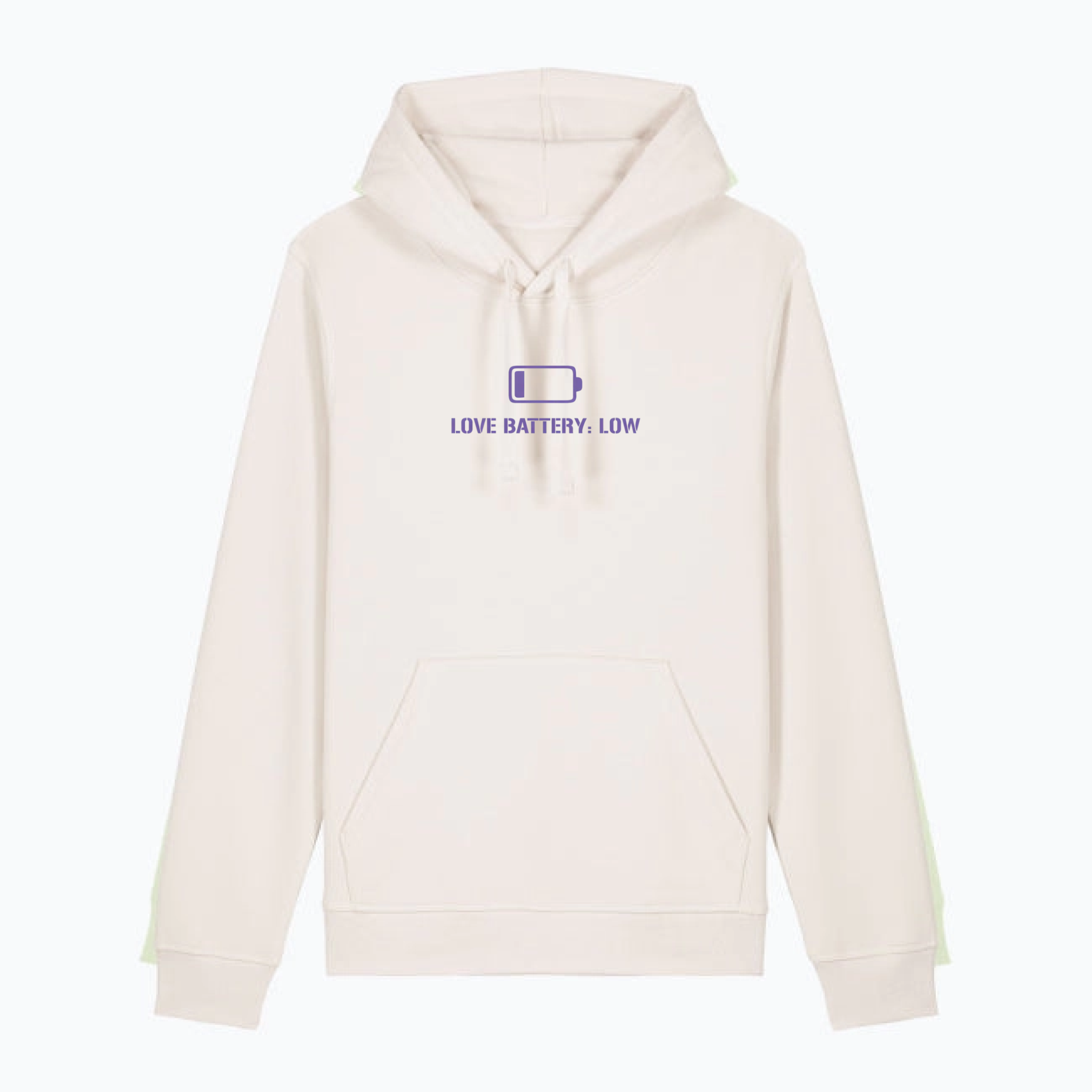 Hoodie Love Battery: Low