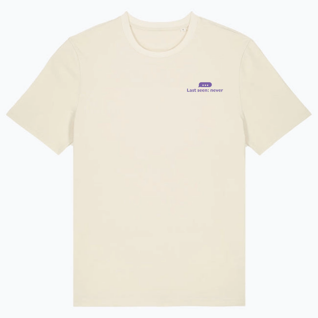 T-Shirt Last Seen: Never