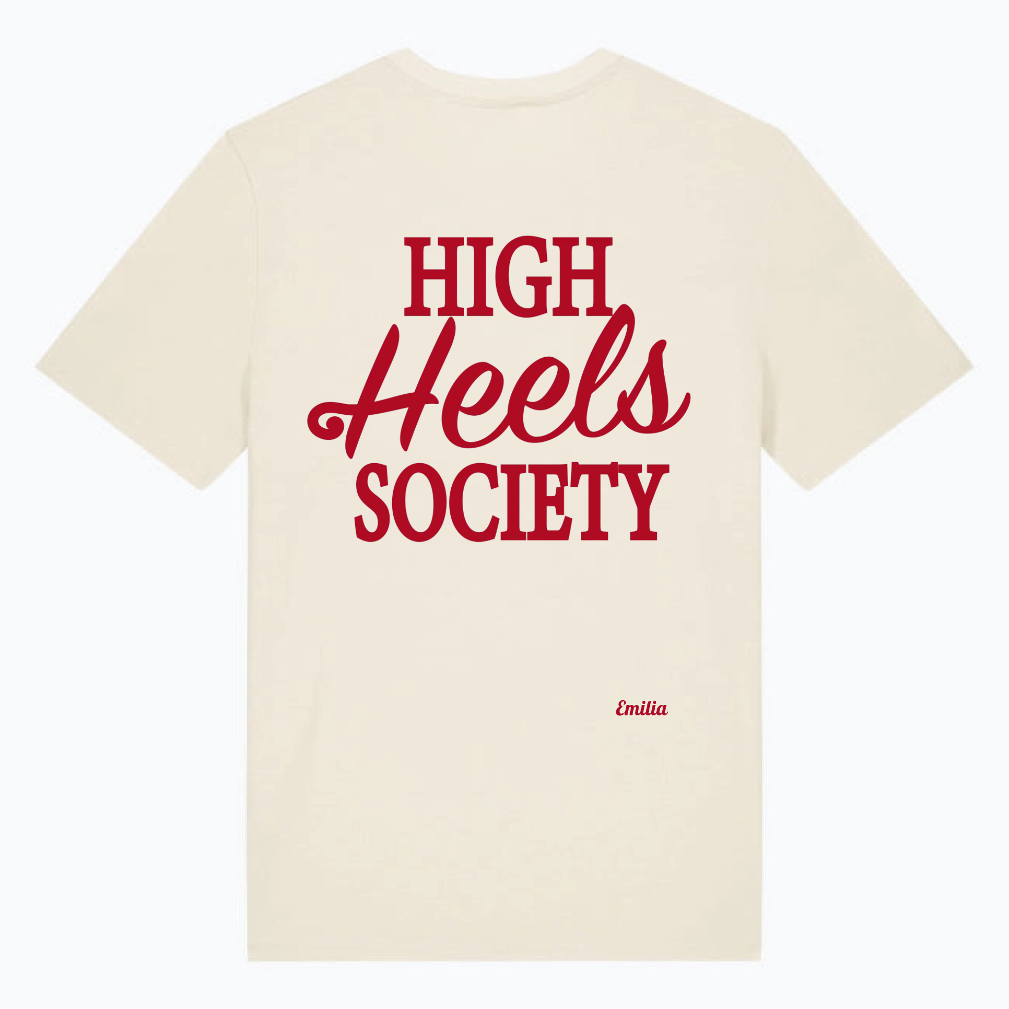 T-Shirt High Heels - Organic Cotton