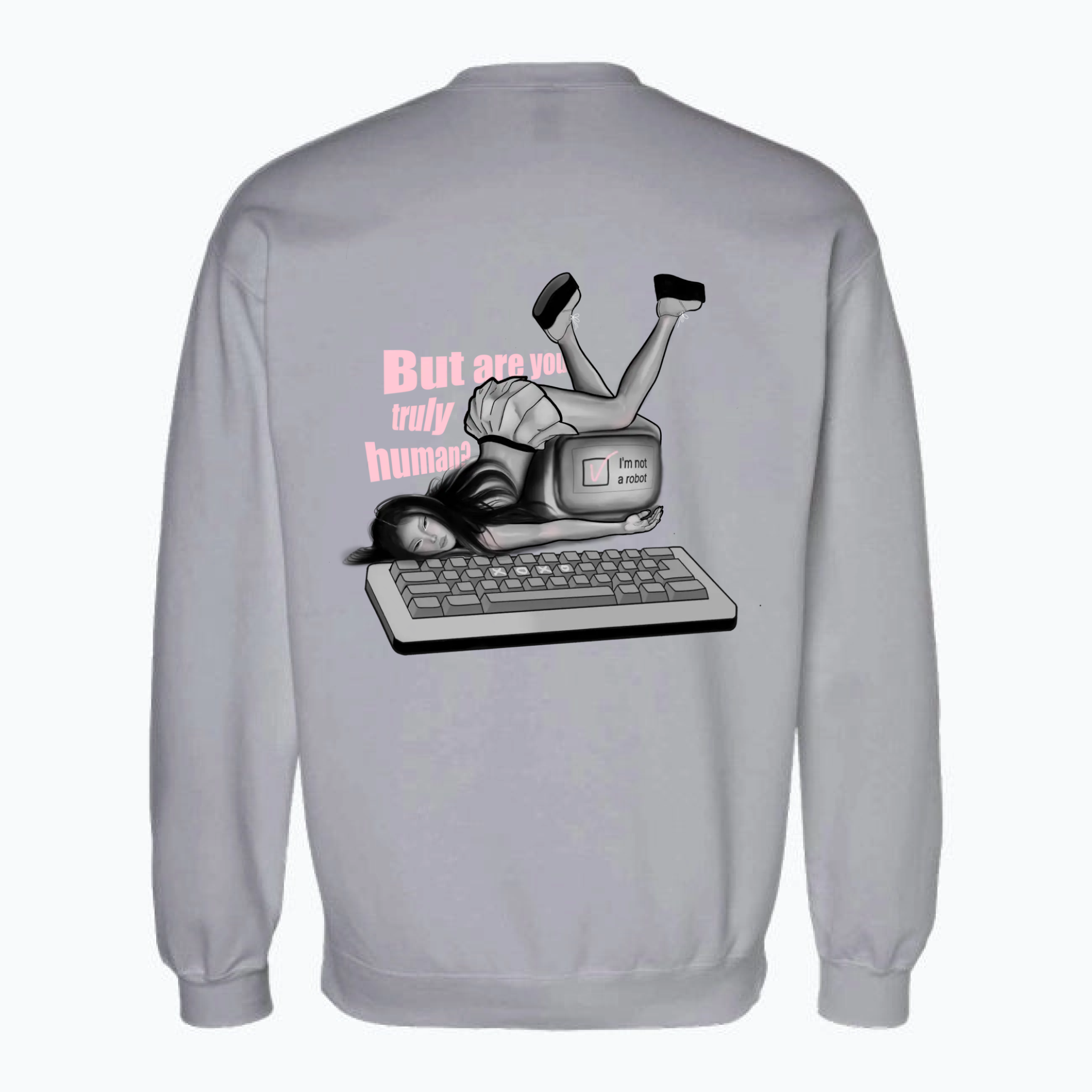 Pullover Truly Human - Premium Cotton