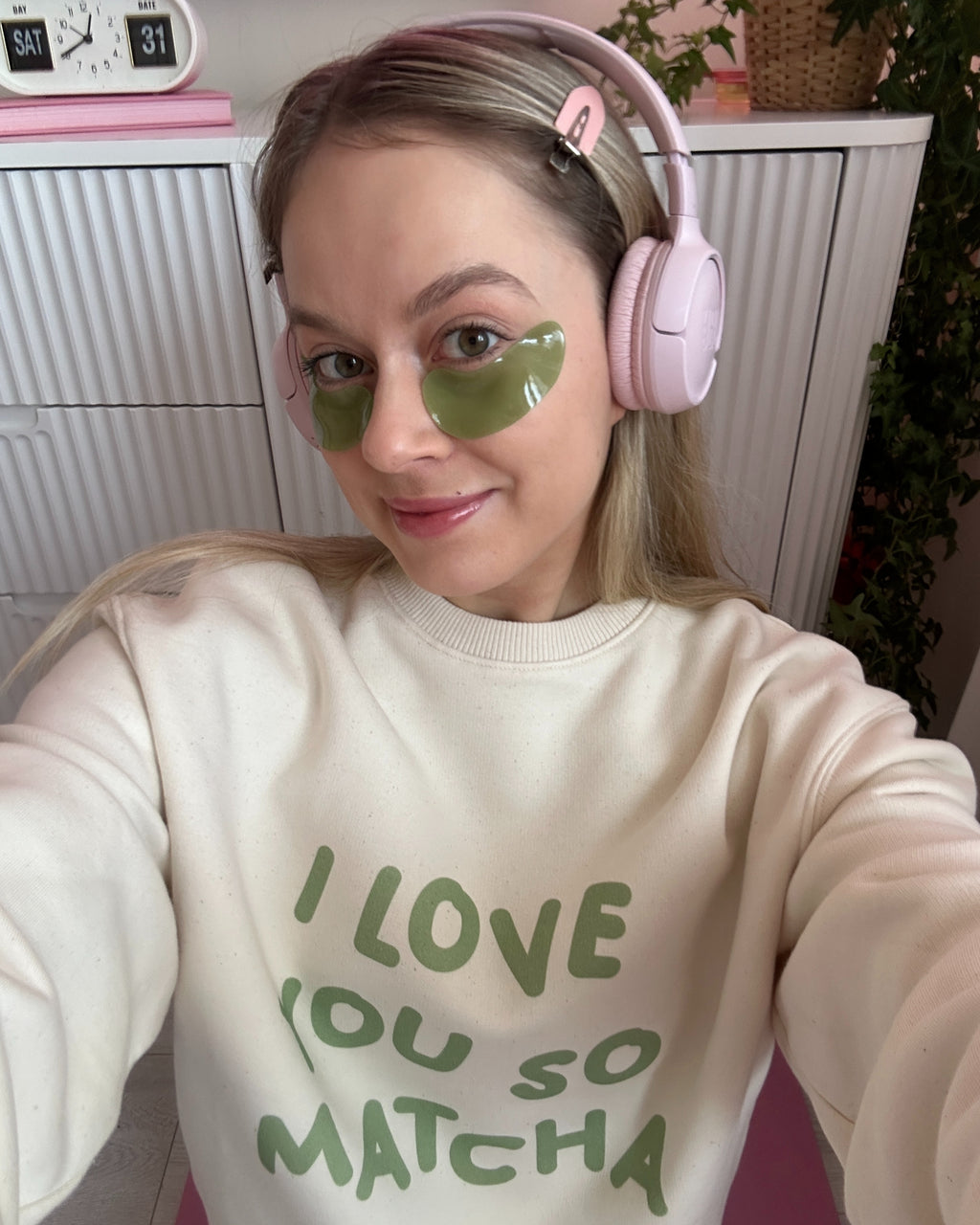 Pullover I Love You So Matcha💚