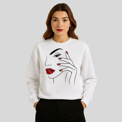 Bluza Graphic Beauty – Czerwień i Styl