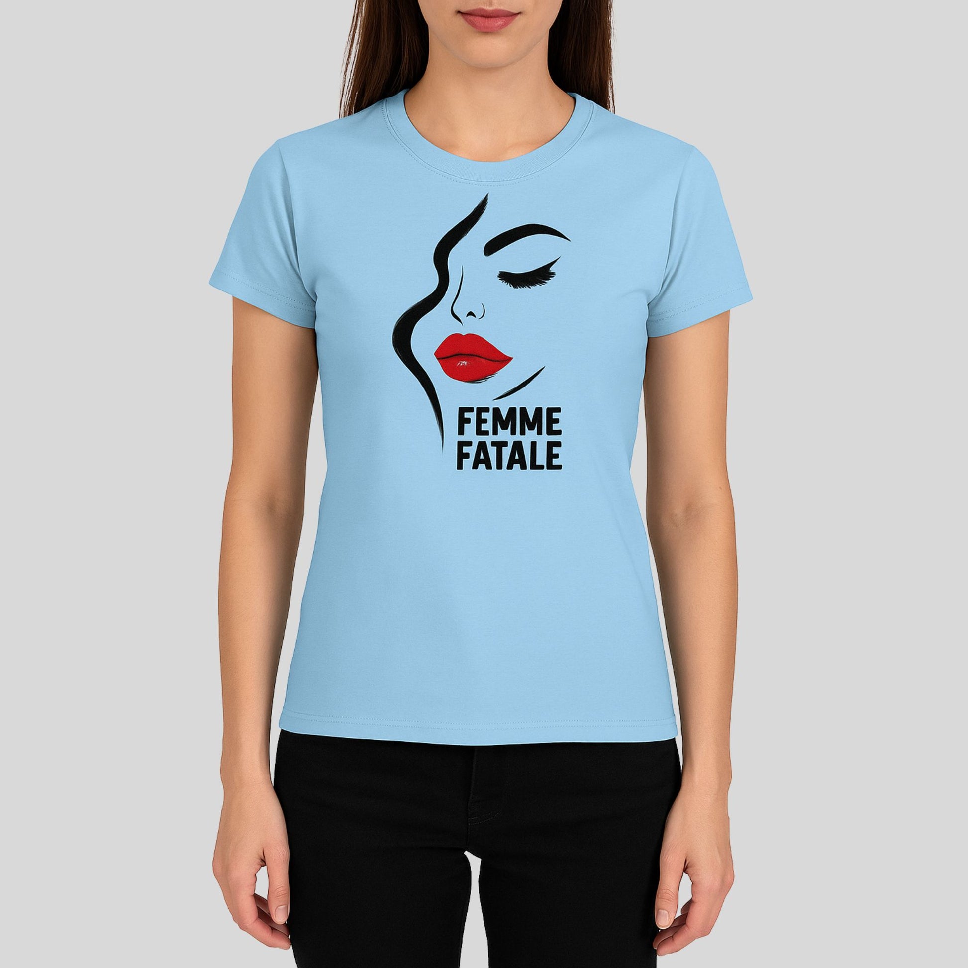 Koszulka Femme Fatale – Czerwień i Charakter
