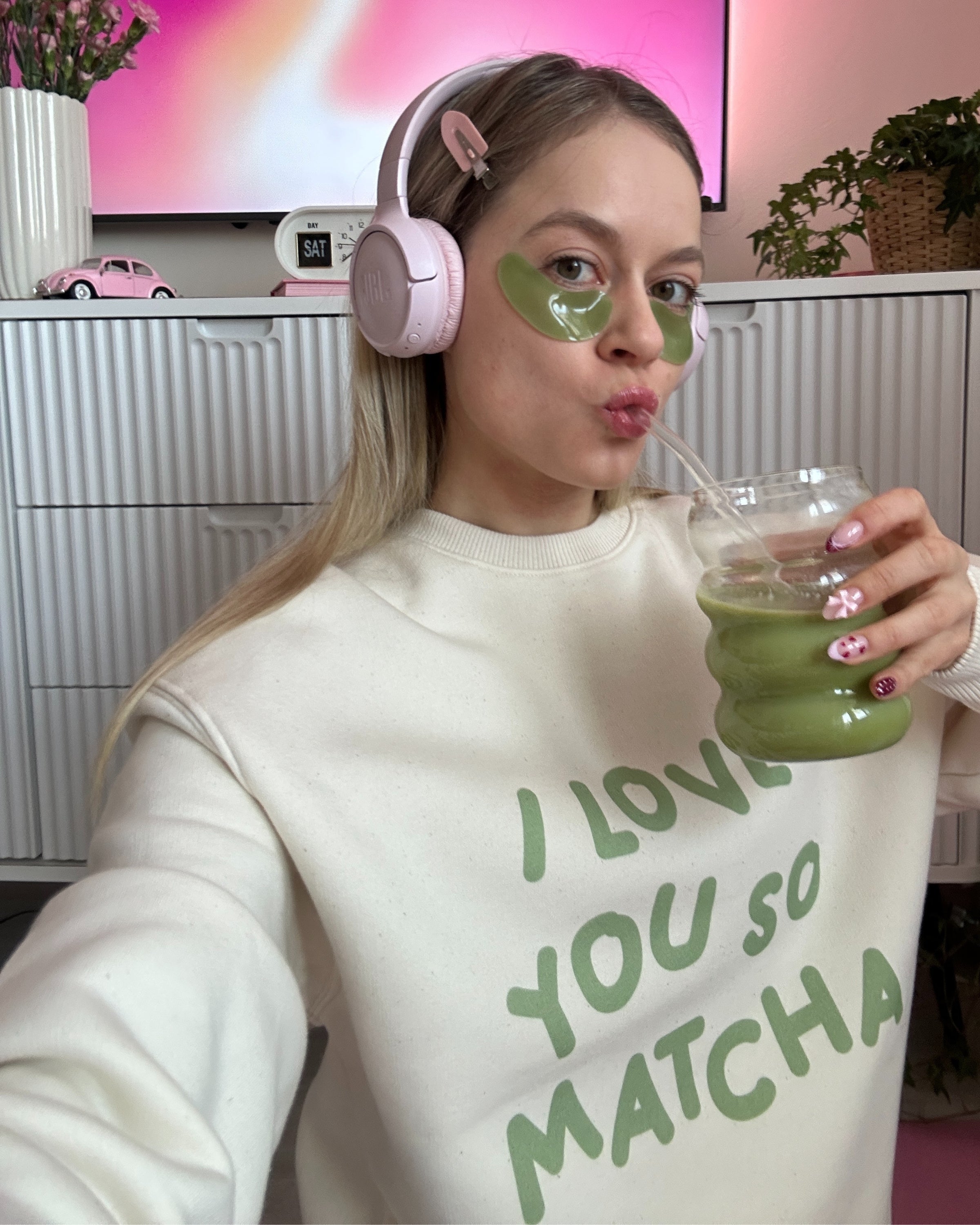 Pullover I Love You So Matcha💚