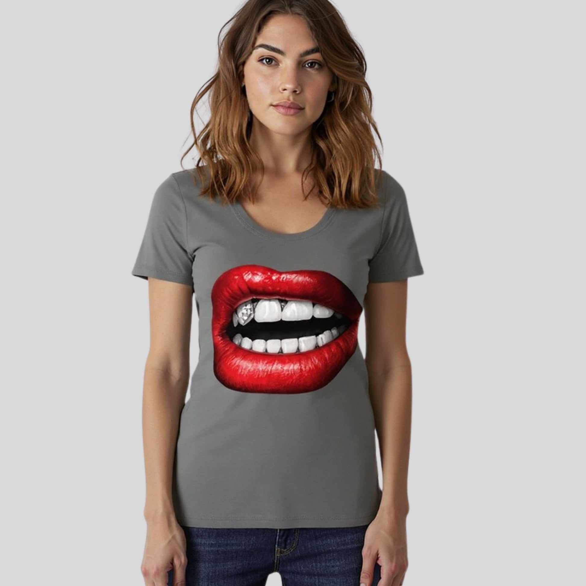Koszulka Red Lips – Bite Me Edition