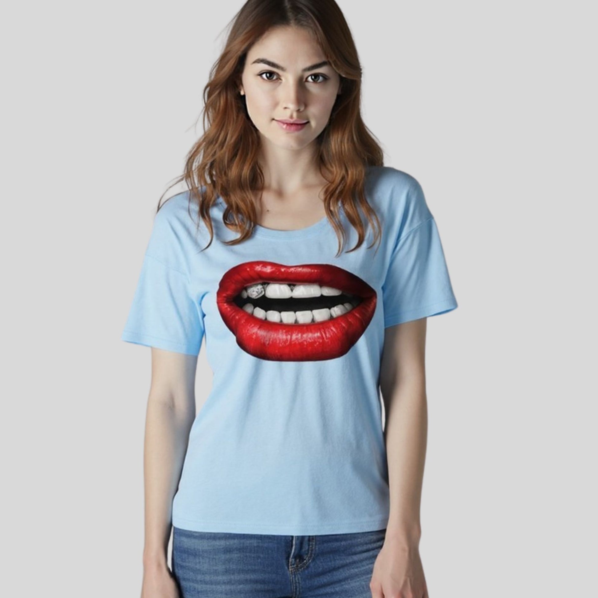 Koszulka Red Lips – Bite Me Edition