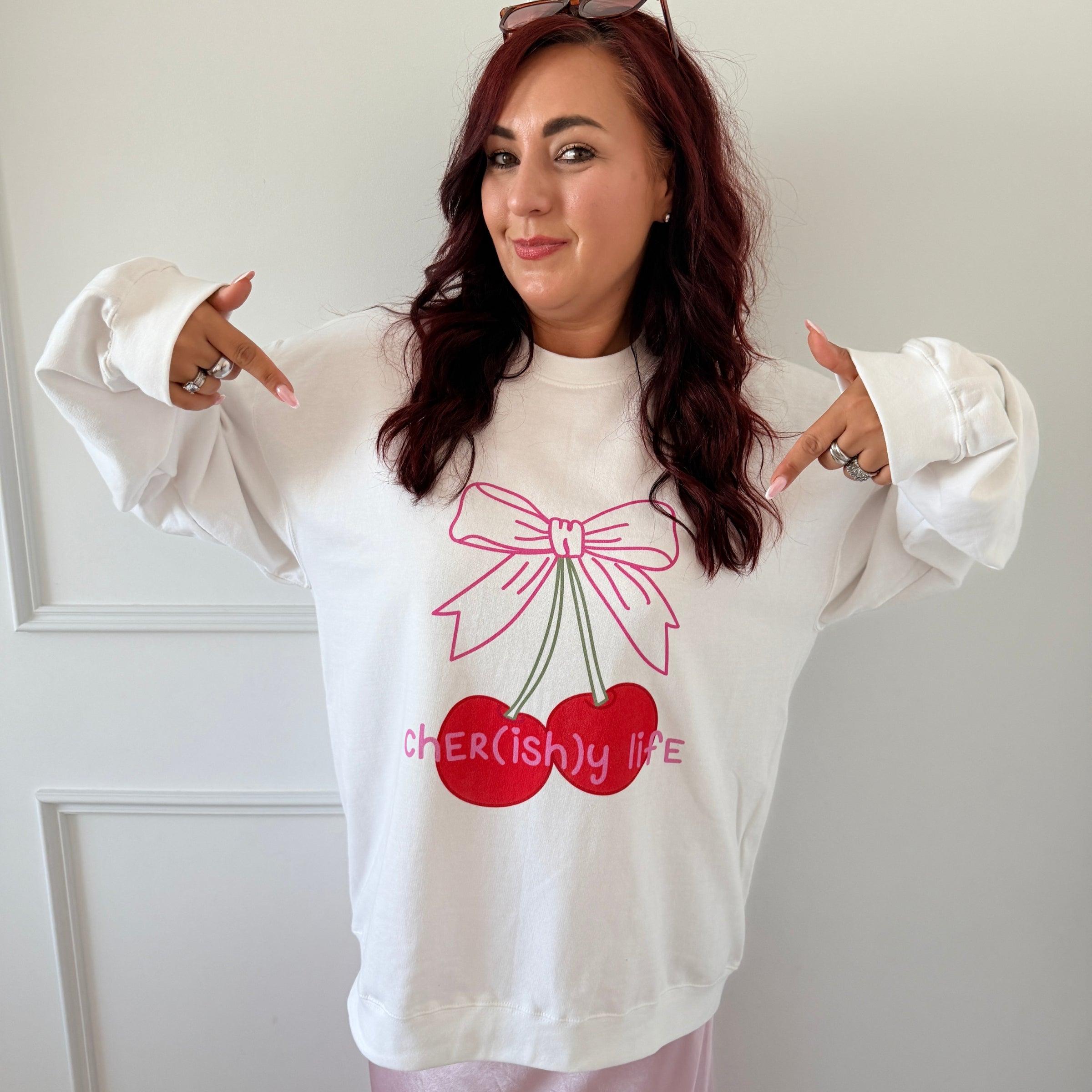 Pullover Cher(ish)y Life
