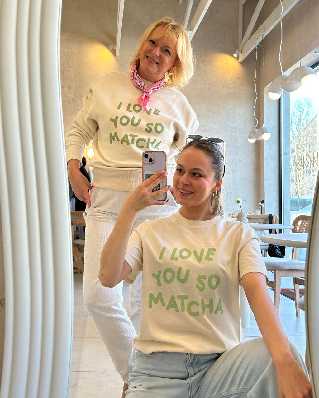 T-Shirt 💚 I Love You So Matcha