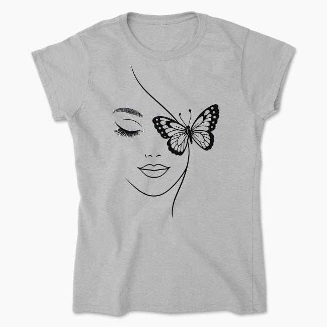 Koszulka Butterfly Mood – Kobieca Lekkość