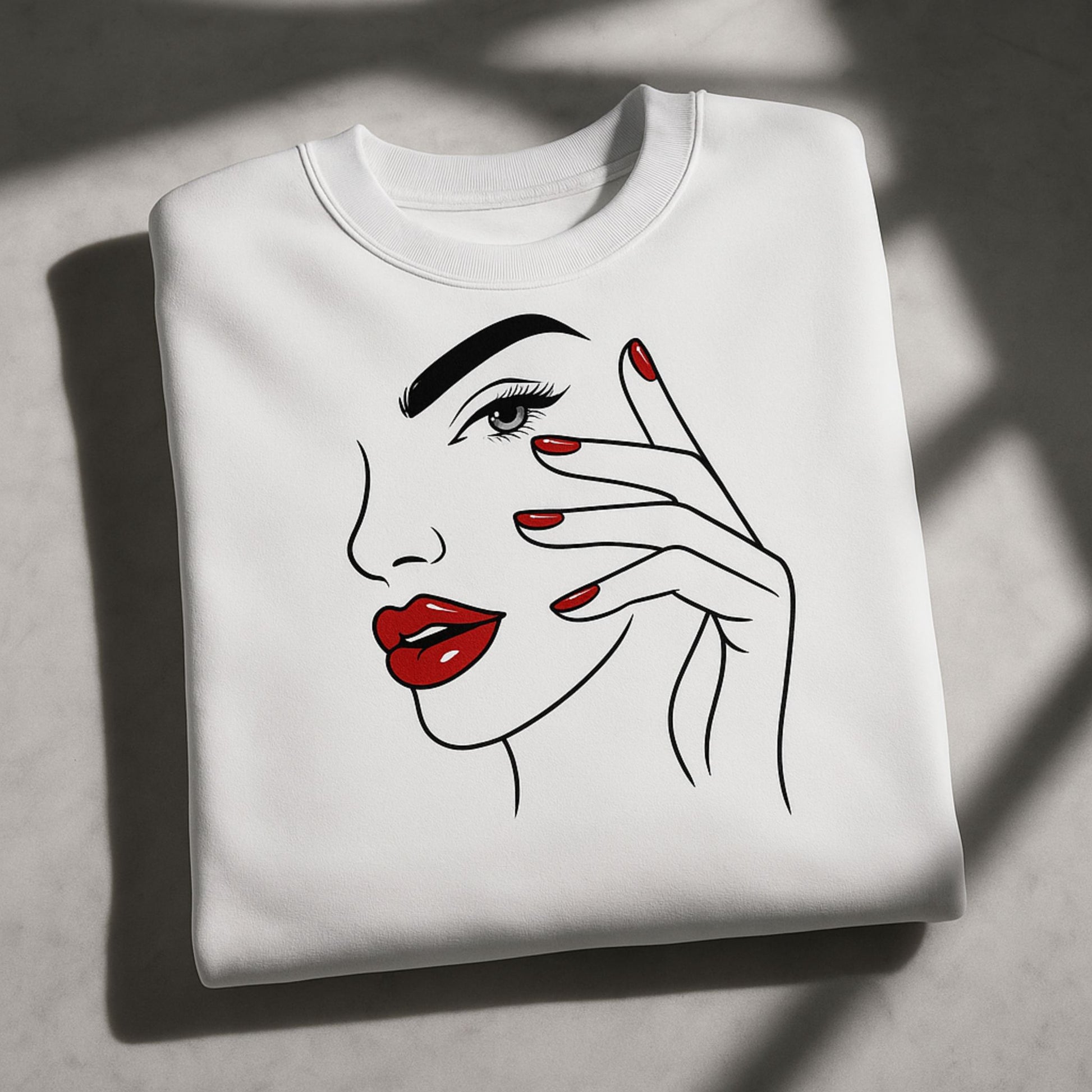 Bluza Graphic Beauty – Czerwień i Styl