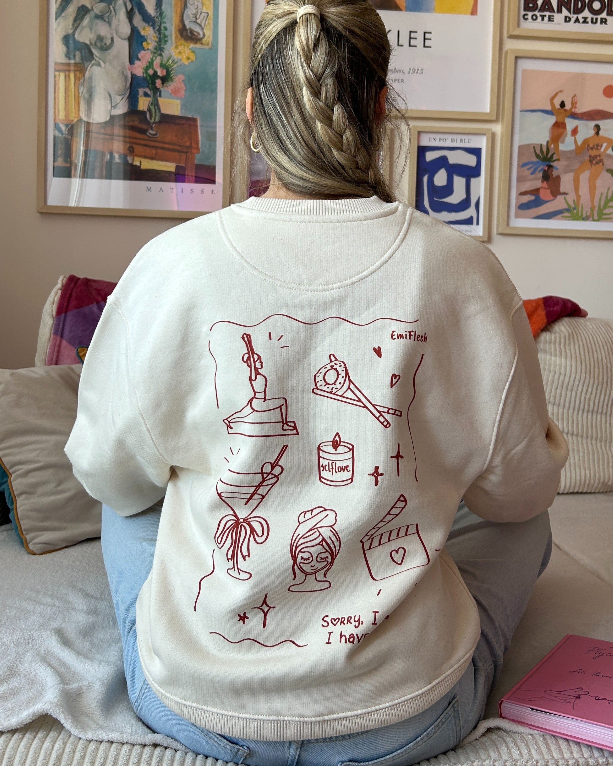 Pullover Sorry, I Can’t. I Have Plans🤍