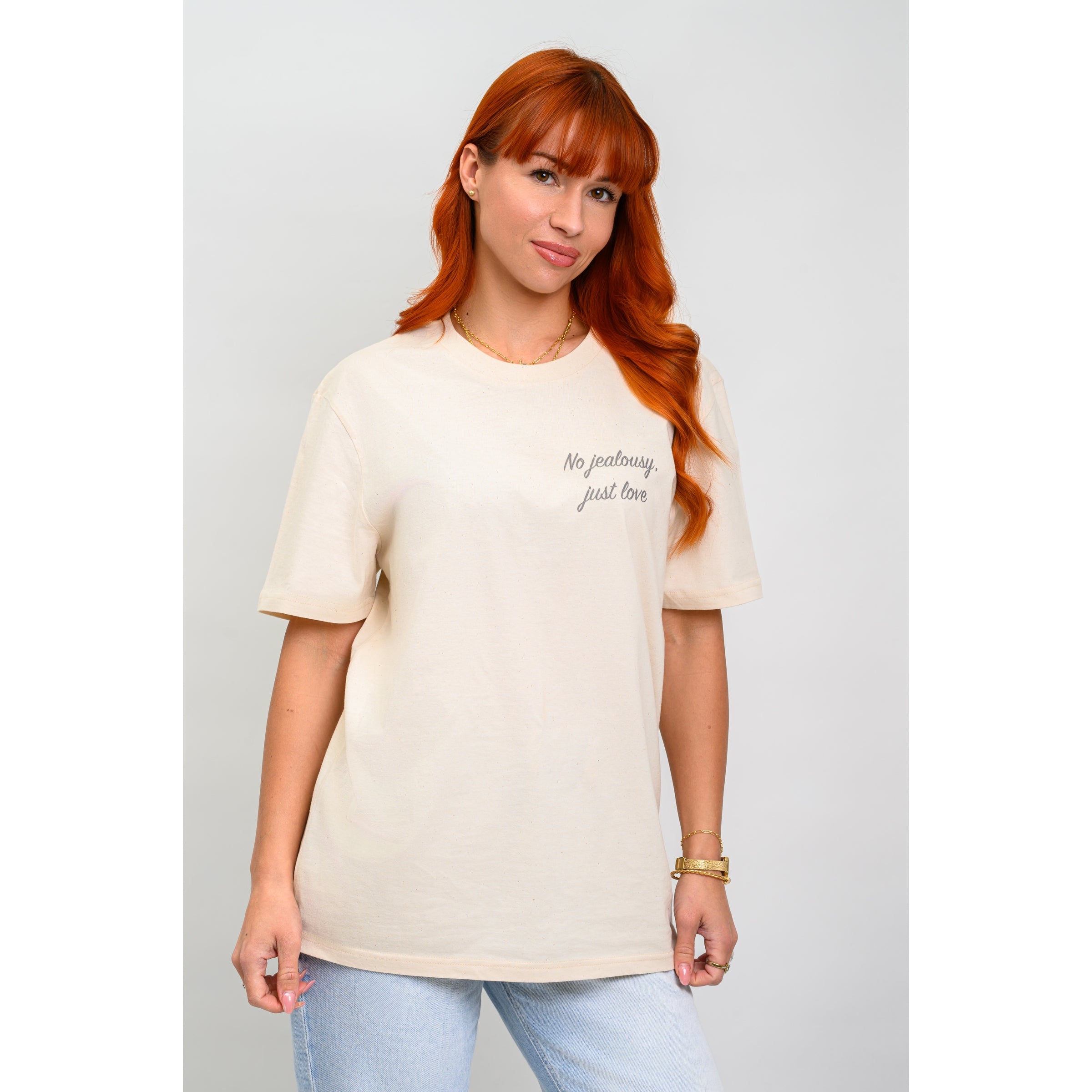 T-Shirt No jealousy, just love