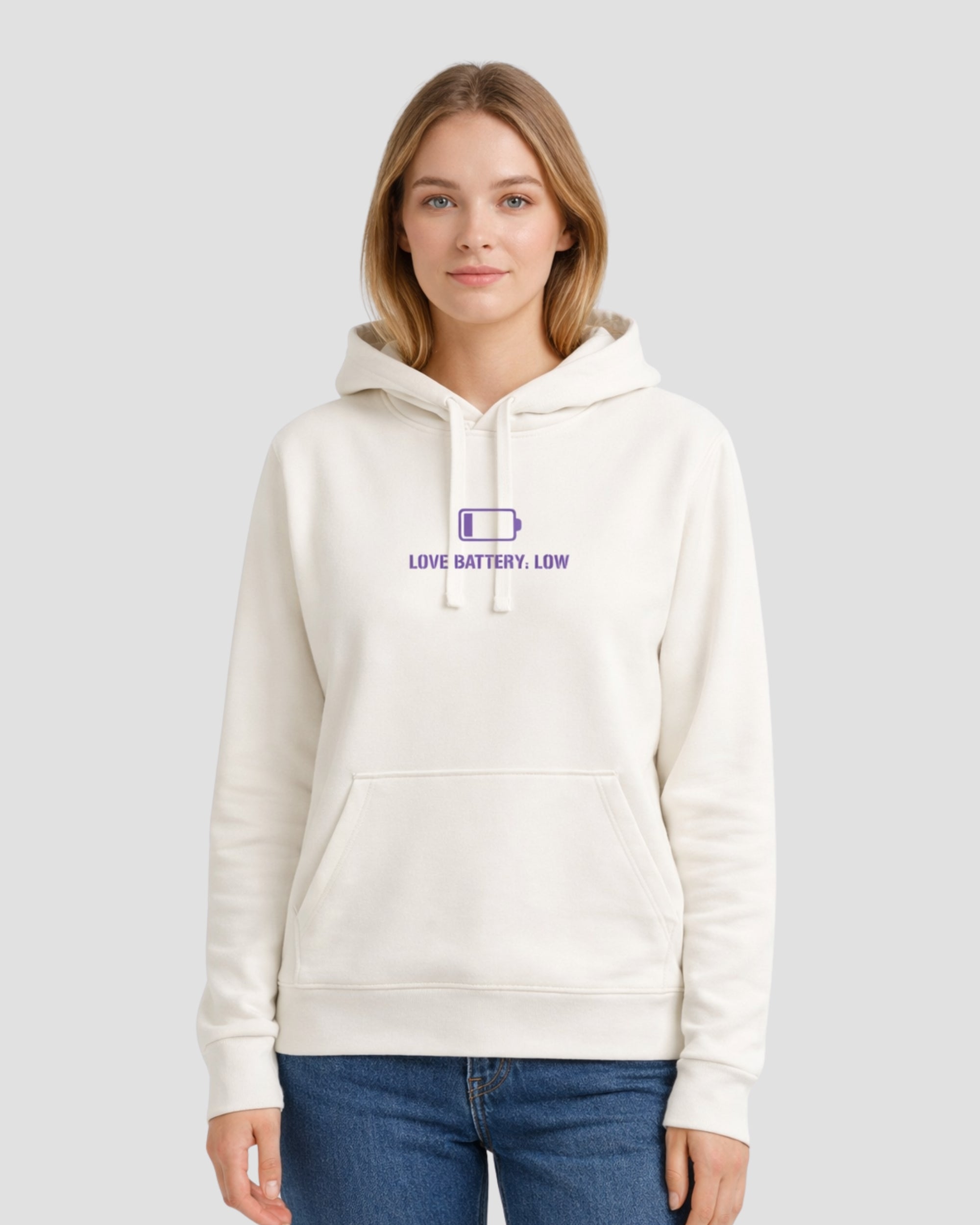 Hoodie Love Battery: Low