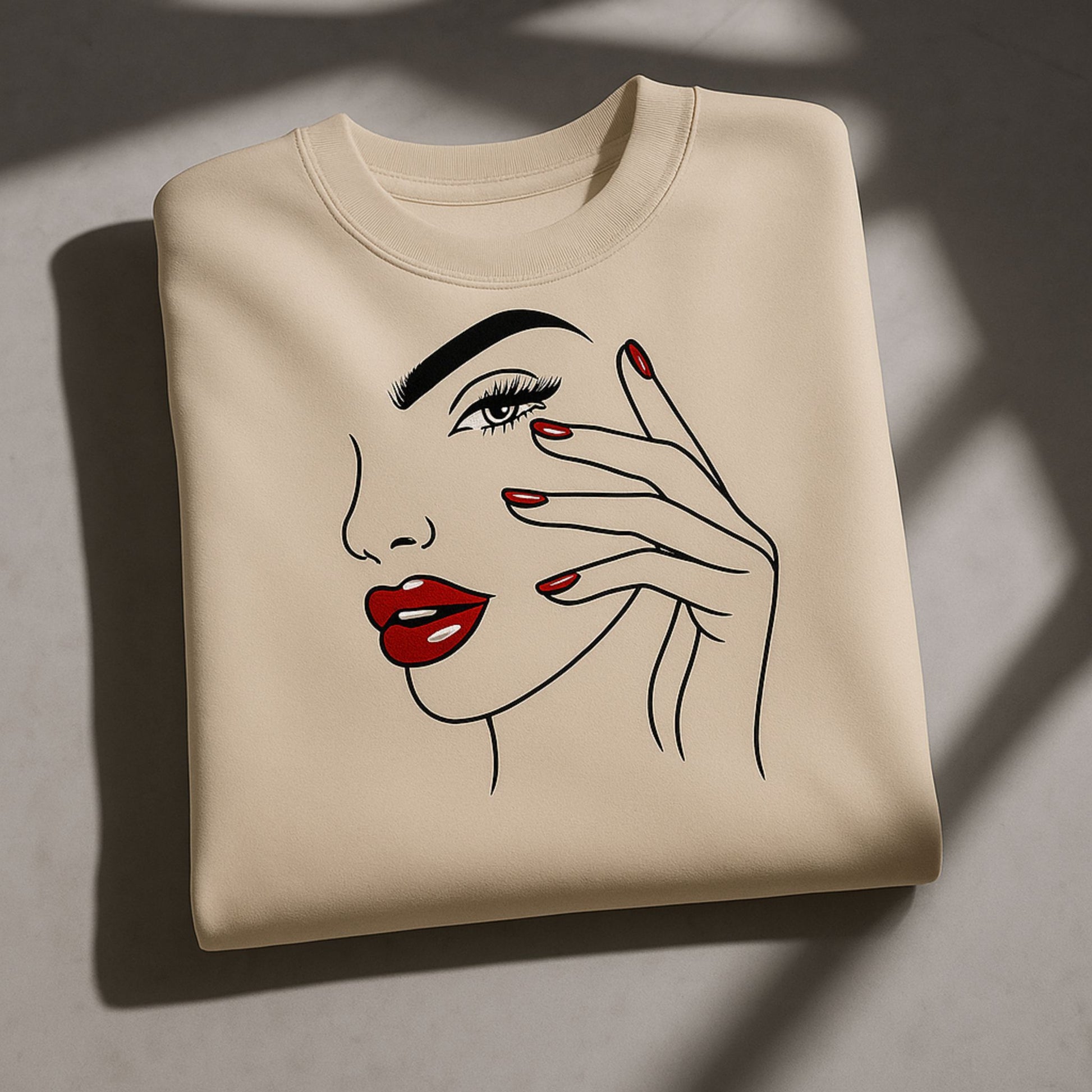 Bluza Graphic Beauty – Czerwień i Styl