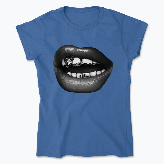 Koszulka Diamond Lips – Usta z Grillzami