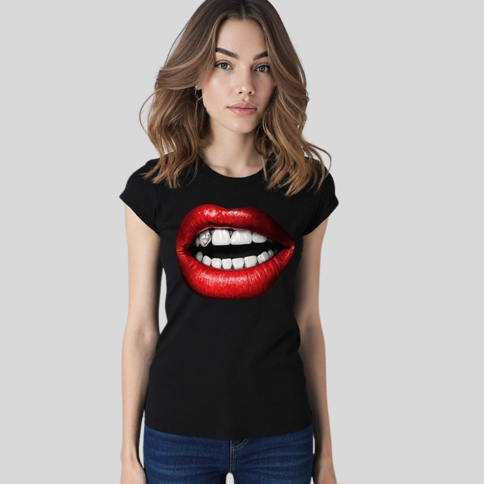 Koszulka Red Lips – Bite Me Edition