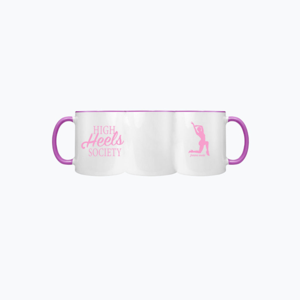 Kubek High Heels Pink