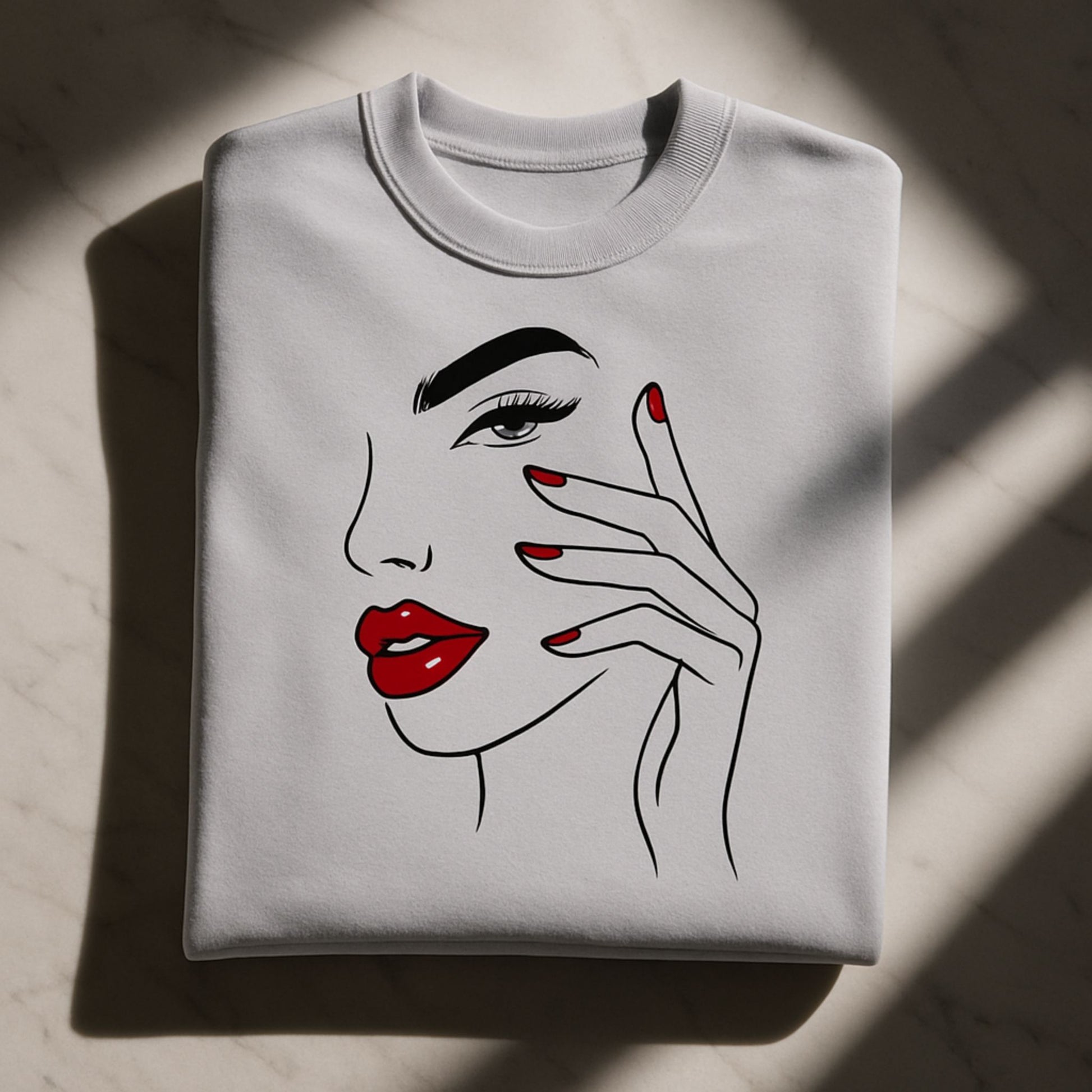 Bluza Graphic Beauty – Czerwień i Styl