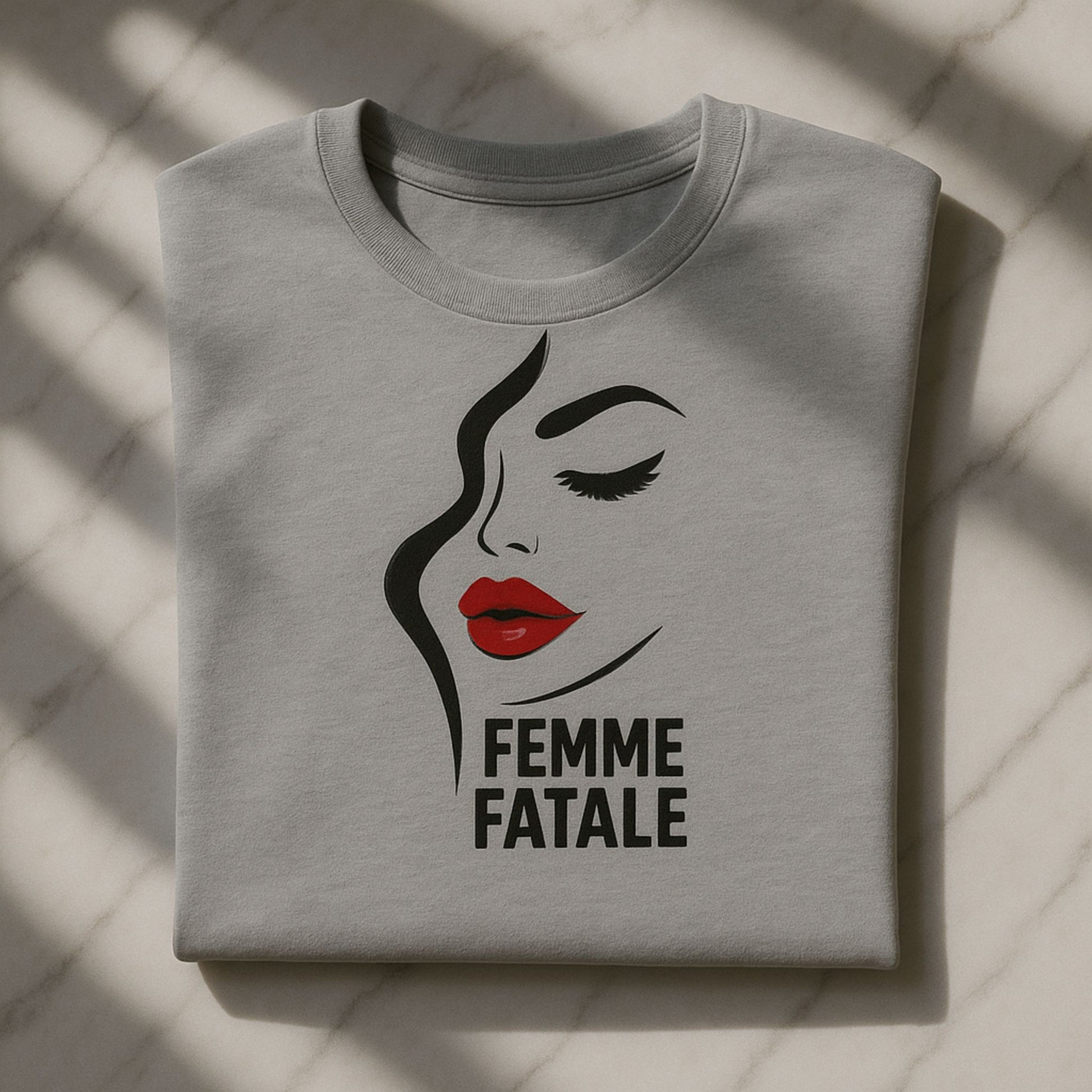 Koszulka Femme Fatale – Czerwień i Charakter