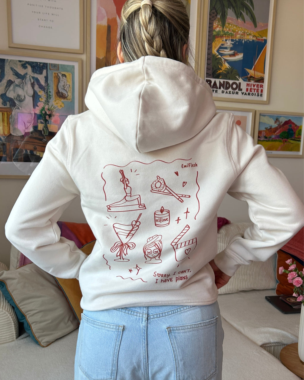 Hoodie Sorry, I Can’t. I Have Plans🎀