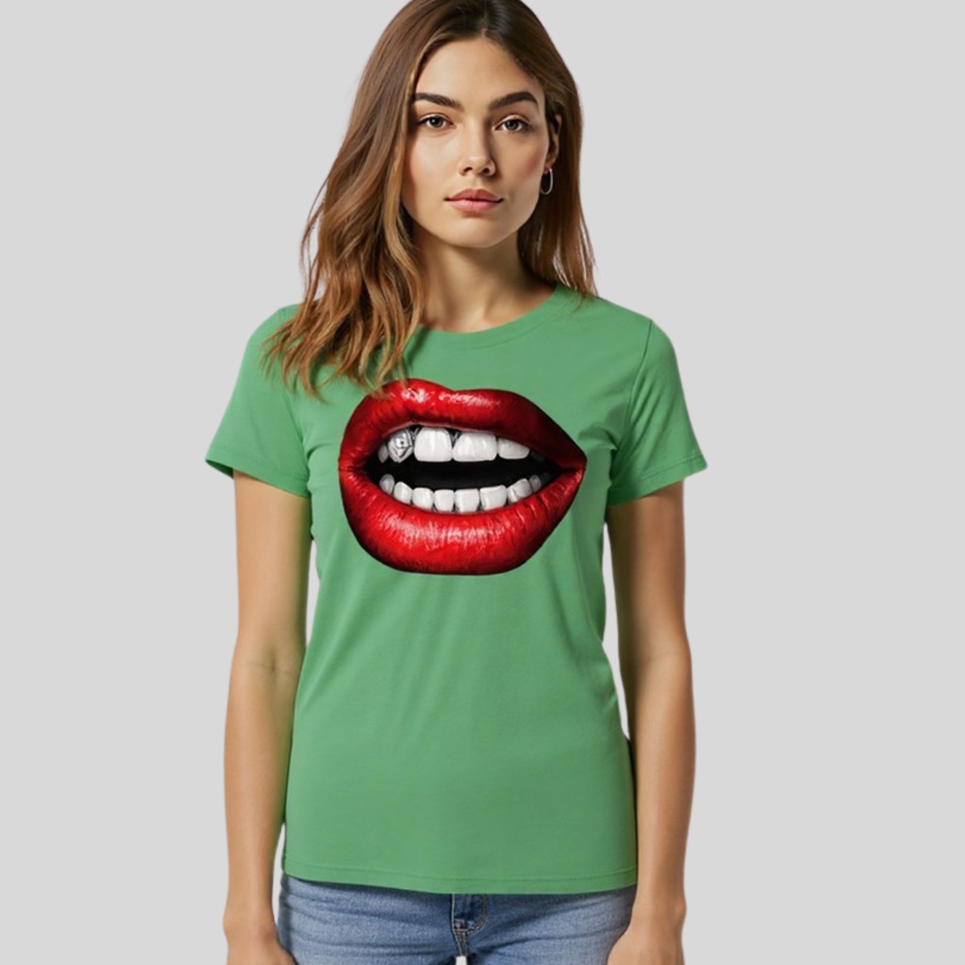 Koszulka Red Lips – Bite Me Edition