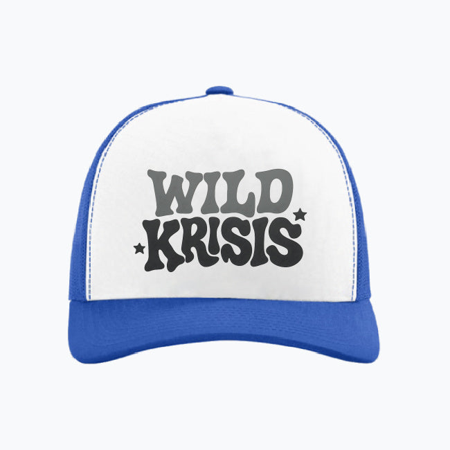 Czapka Niebieska Trucker z daszkiem