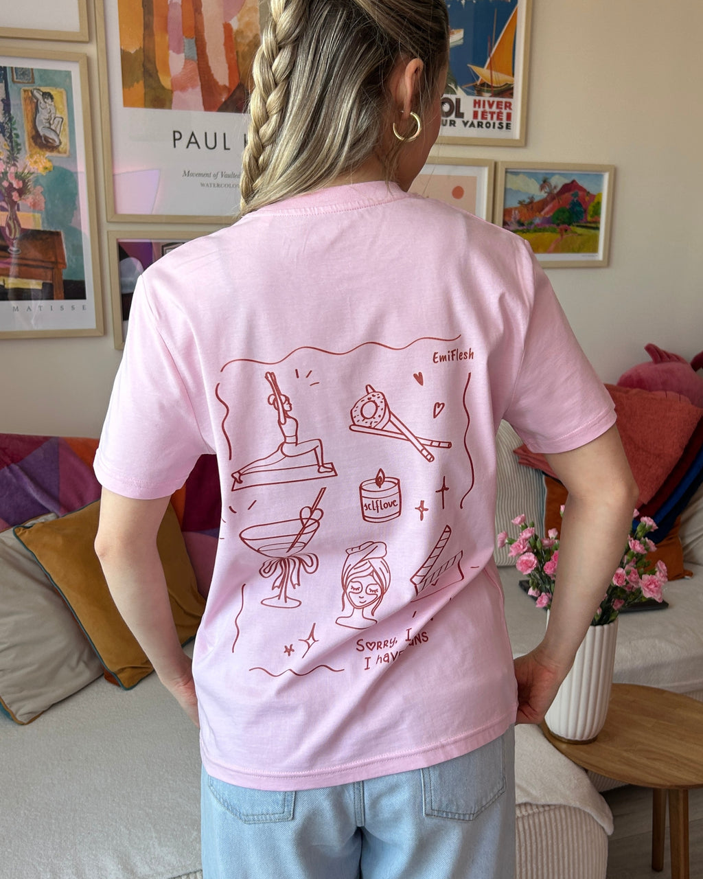 T-Shirt Sorry, I Can’t. I Have Plans.🧘‍♀️