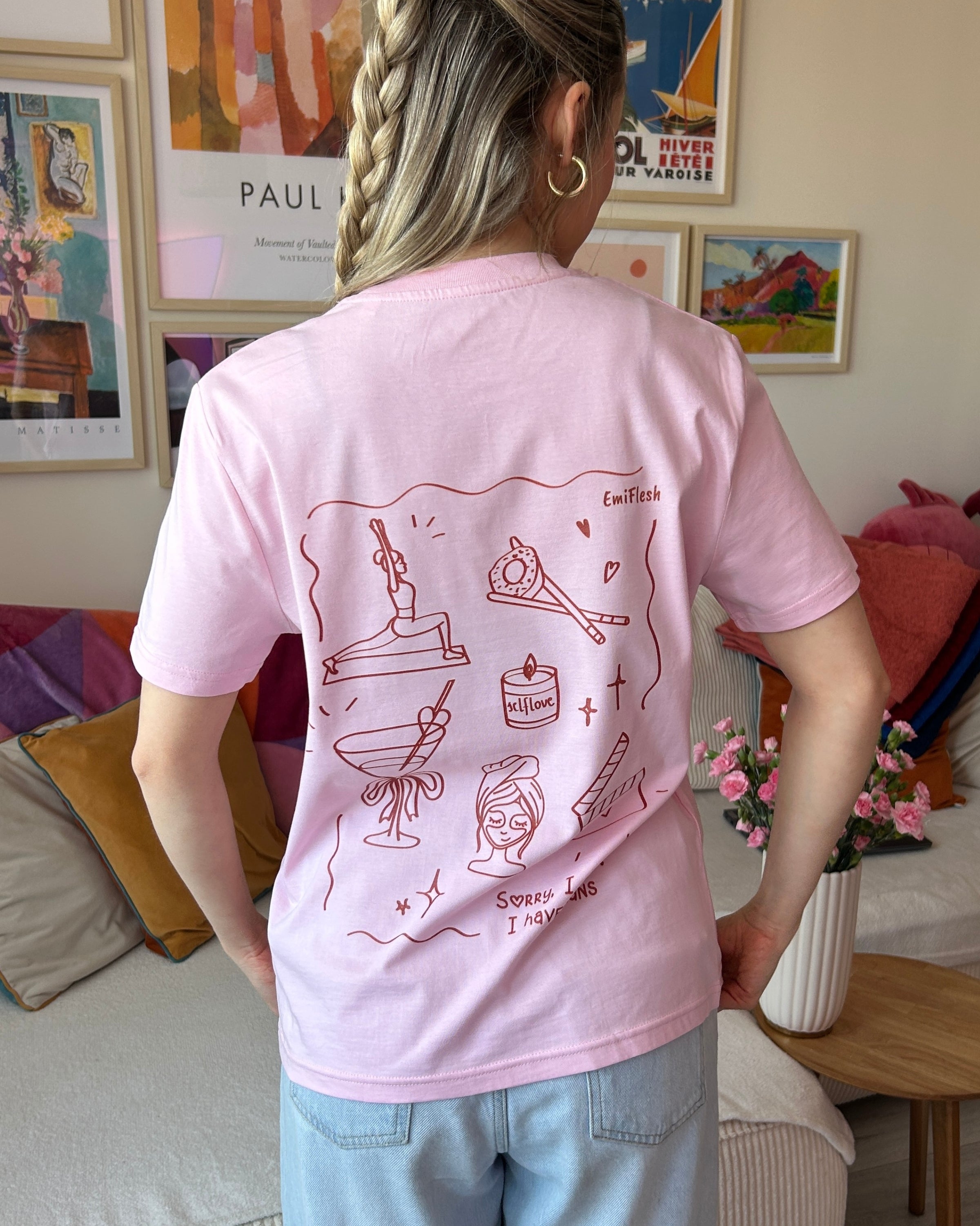 T-Shirt Sorry, I Can’t. I Have Plans.🧘‍♀️