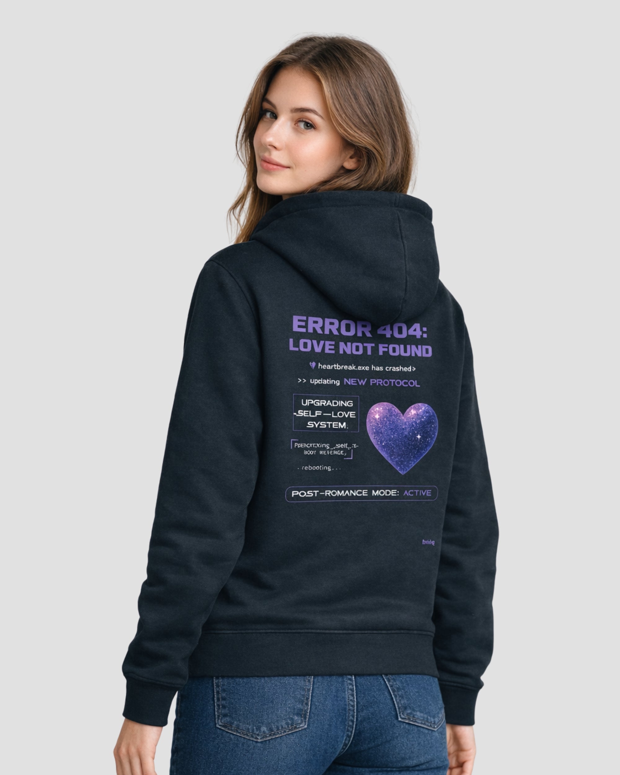 Hoodie Error 404: Love Not Found