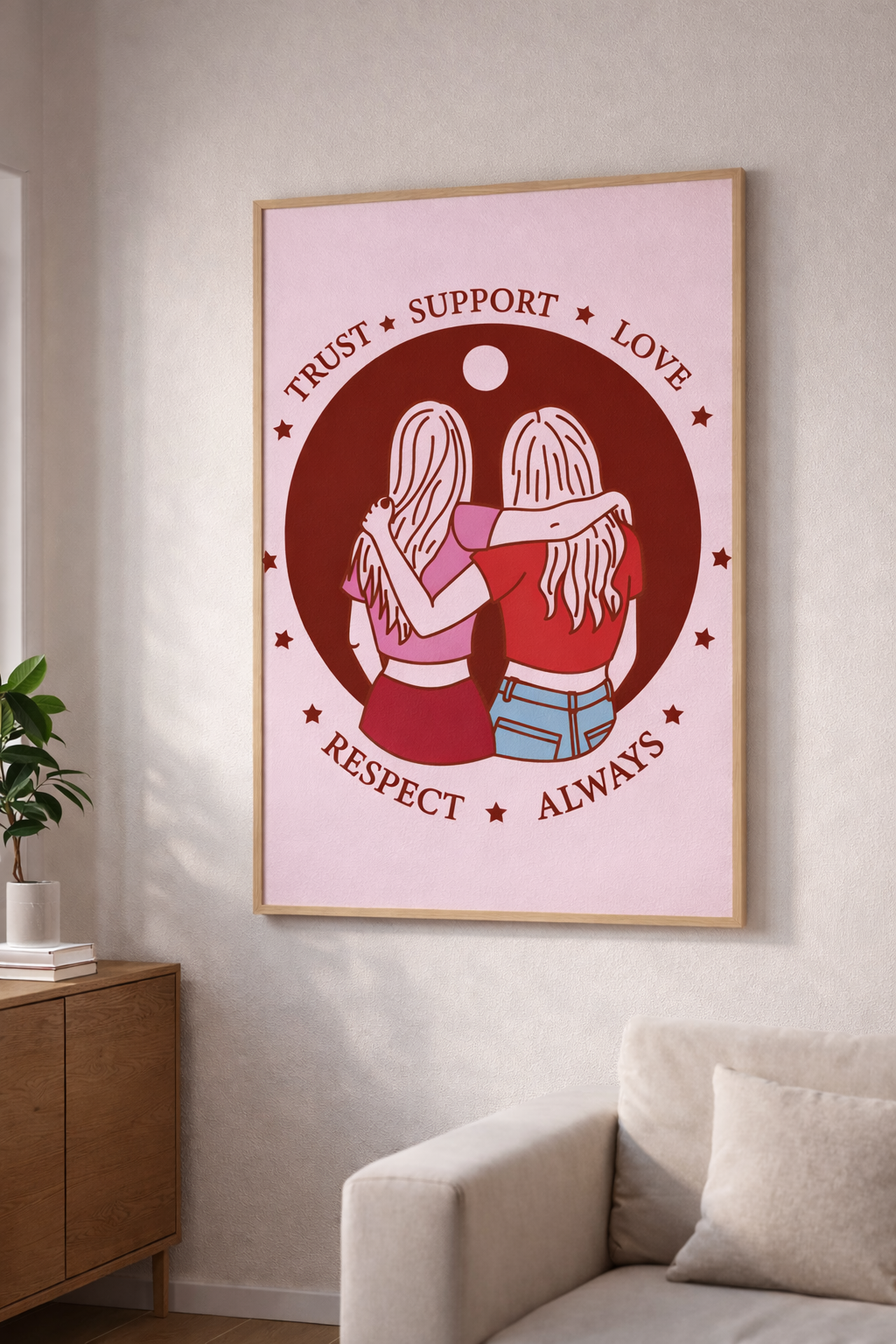 Plakat Stick Together