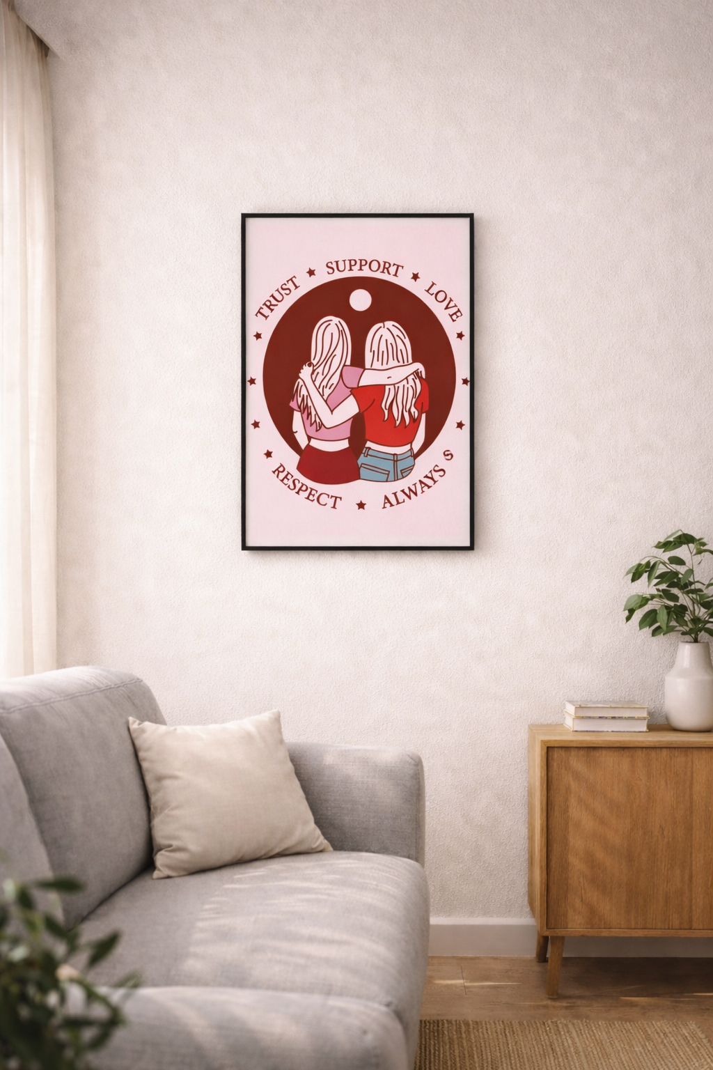 Plakat Stick Together