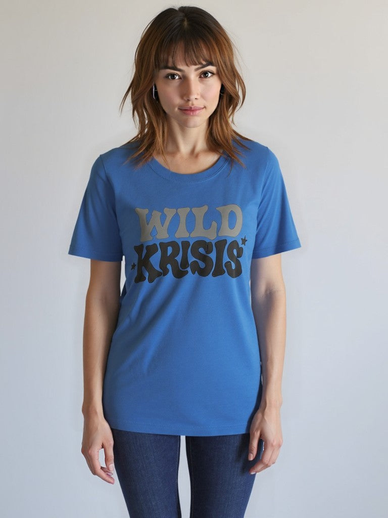 Koszulka Niebieska Wild Krisis