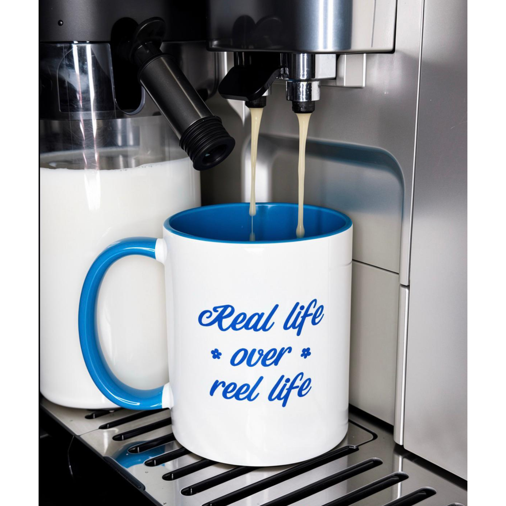 Kubek Real Life Over Reel Life