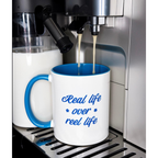 Kubek Real Life Over Reel Life