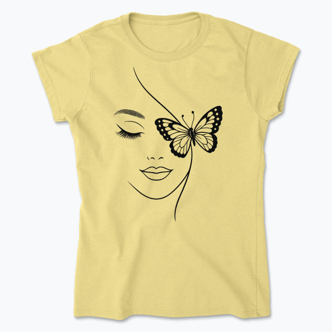 Koszulka Butterfly Mood – Kobieca Lekkość
