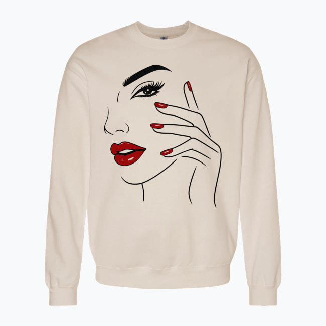 Bluza Graphic Beauty – Czerwień i Styl
