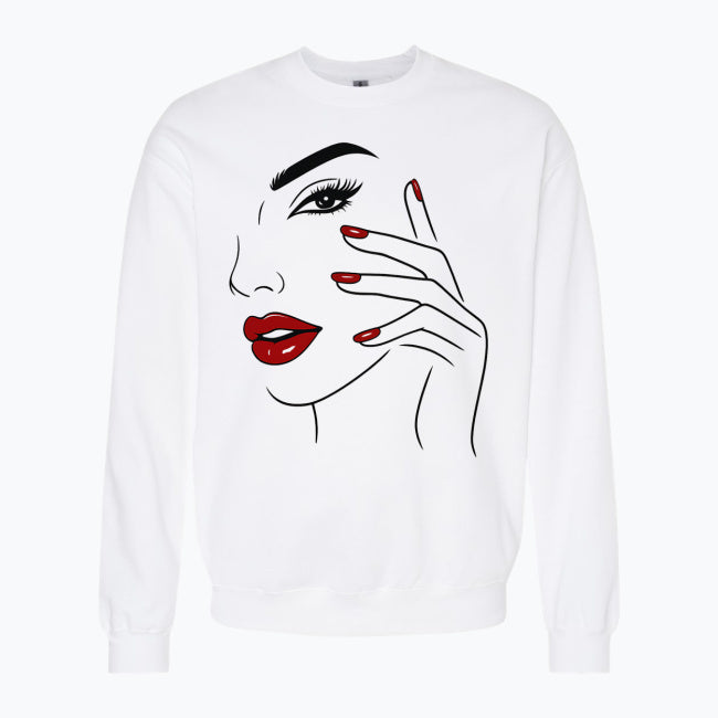 Bluza Graphic Beauty – Czerwień i Styl