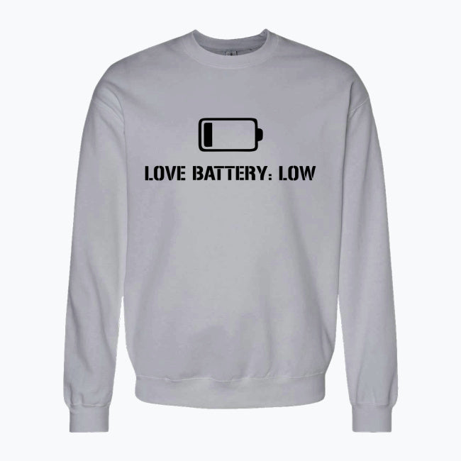Bluza Love Battery: Low – Logo Czarne